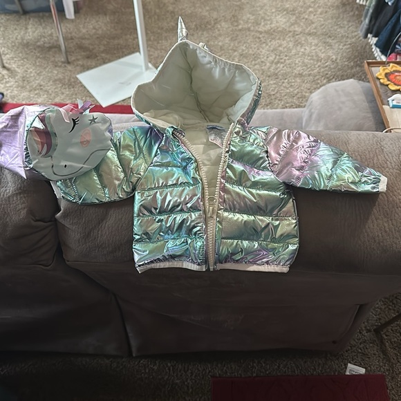Robeez Unicorn Newborn Jacket in matching travel bag. NWT - Picture 10 of 10